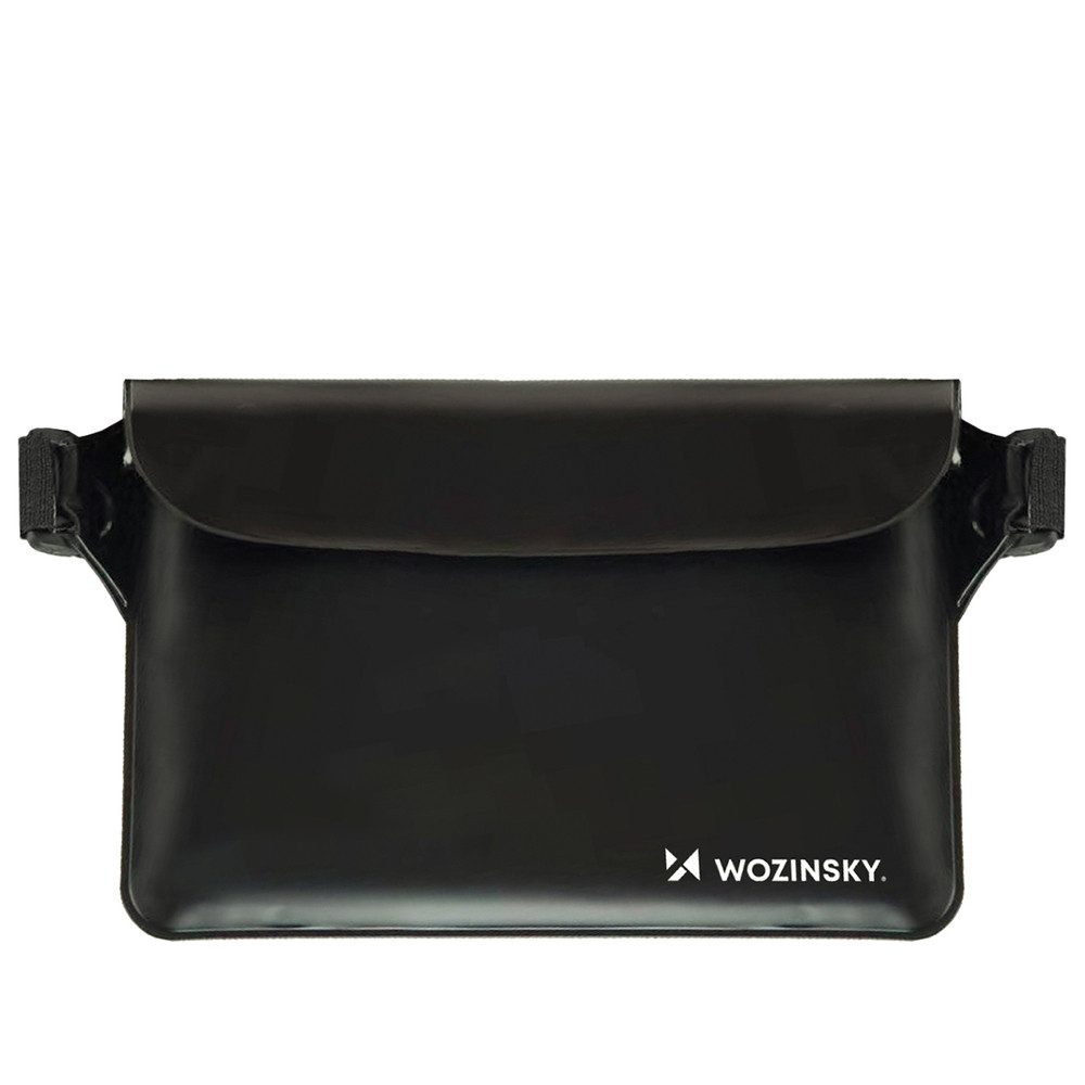 Wozinsky Bauchtasche Hüfttasche Gürteltasche Wassersporttasche (Spar-Set, 1-tlg., 22 x 15 cm wasserdicht), wasserdicht, 0,3 mm Kunststoff, verstellbarer Gurt