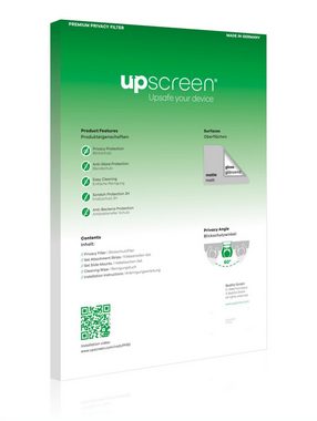 upscreen Blickschutzfilter für Fujitsu Lifebook E4512, Displayschutzfolie, Blickschutz Blaulichtfilter Sichtschutz Privacy Filter