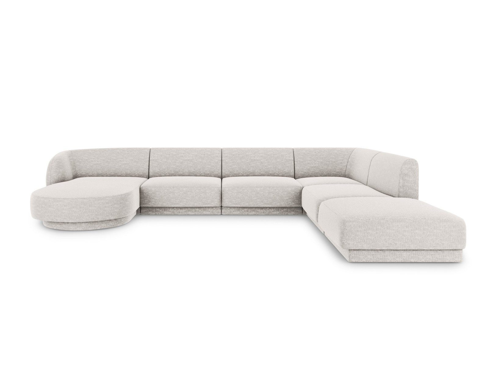 Micadoni Ecksofa Miley, Panorama 6-Sitzer günstig online kaufen