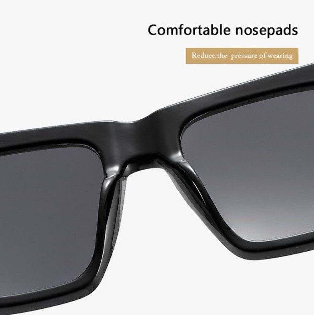 XDeer Sonnenbrille Sonnenbrille Trendy Sonnenbrillen beige Retro,Übergroße Damen Style Quadratische