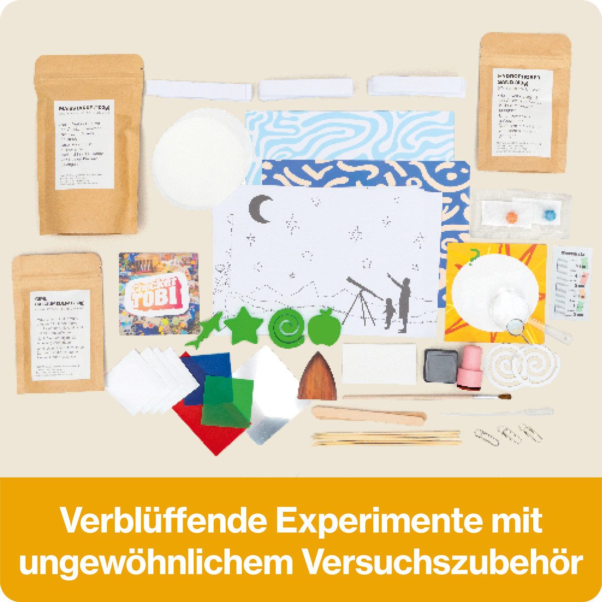 Franzis Experimentierkasten CheXperiment Experimentierbox mit Checker Tobi, (35-tlg)