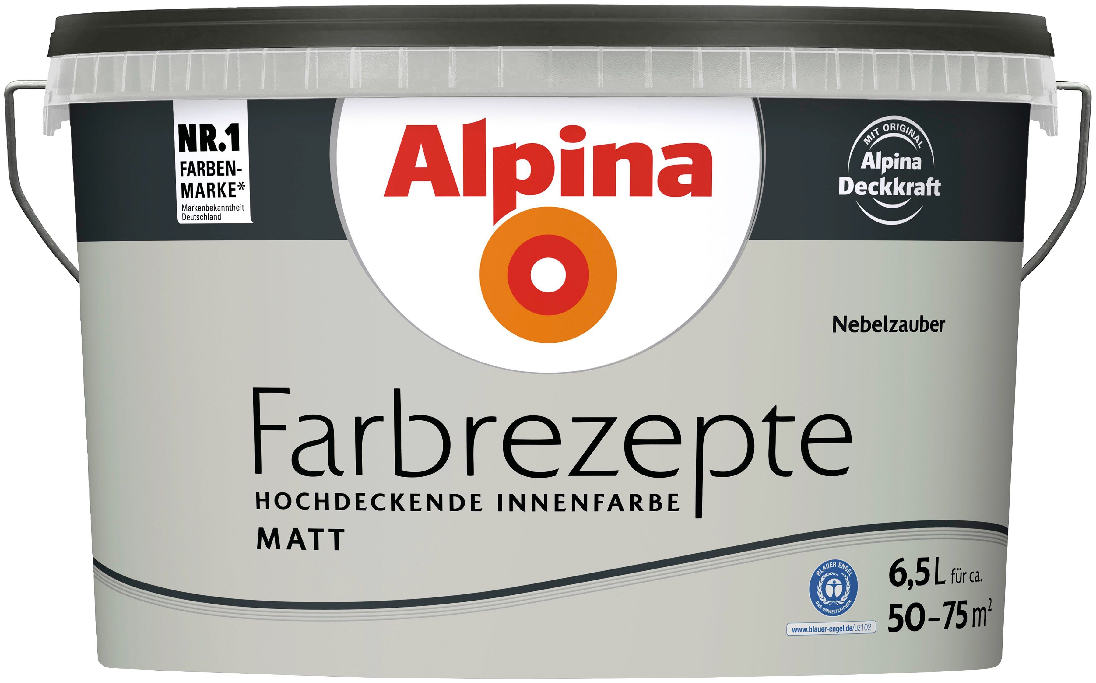 ALPINA Innenfarbe »Farbrezepte«, Nebelzauber 6,5L | OTTO