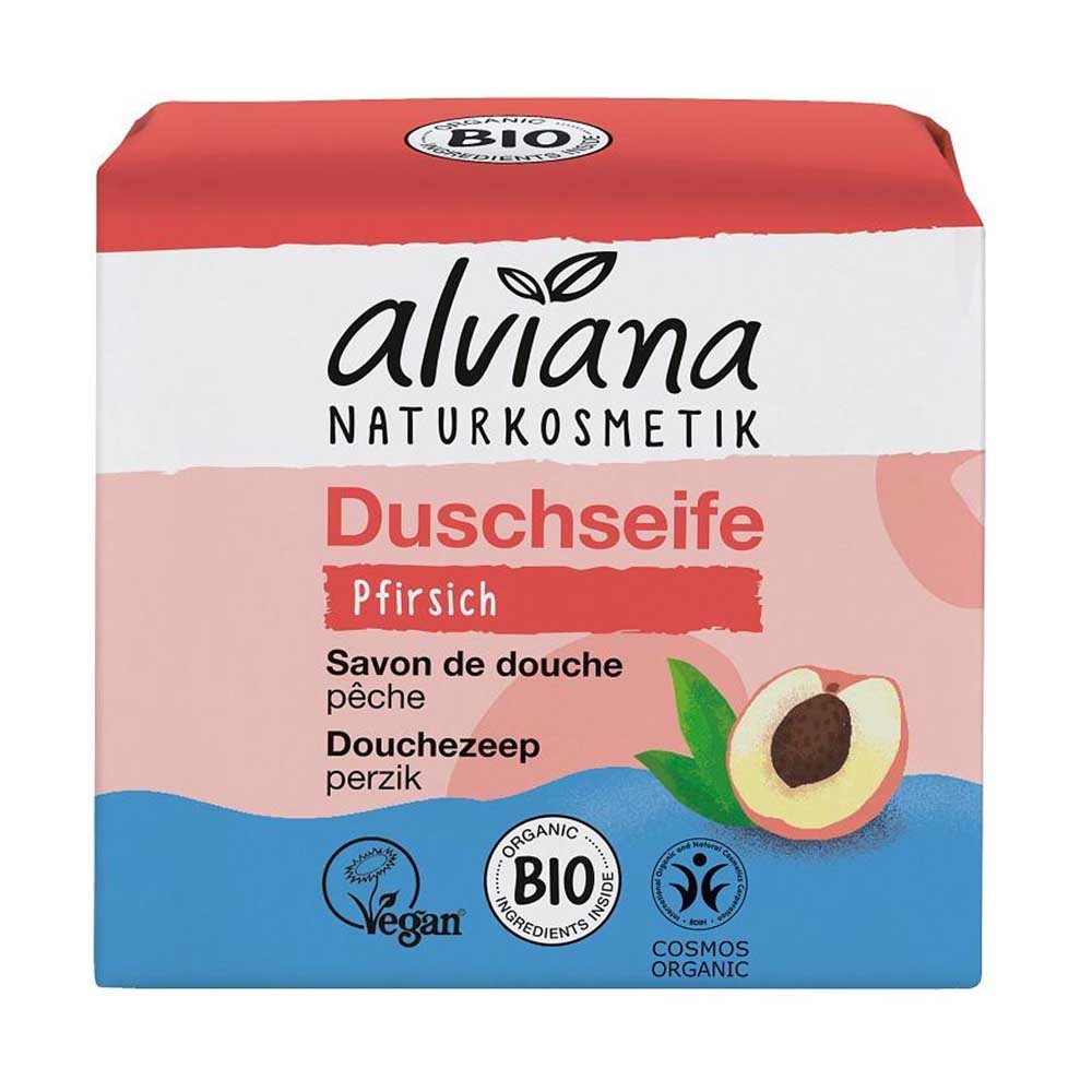 alviana Feste Duschseife Duschseife - Pfirsich 100g