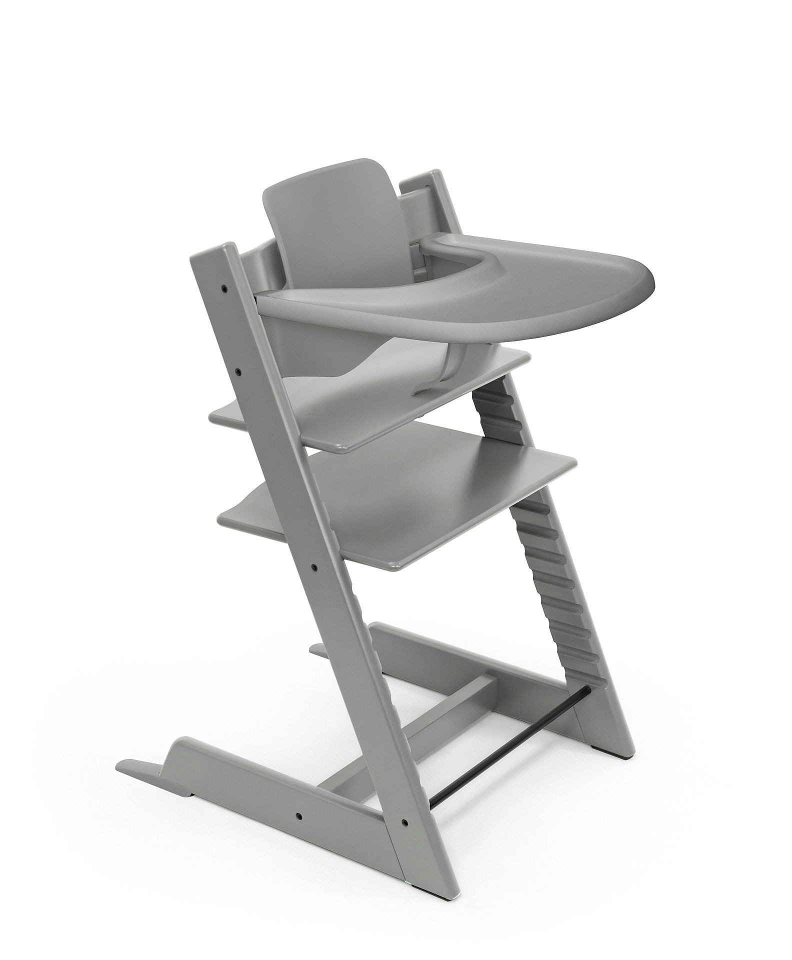 Stokke Hochstuhl Tripp Trapp Hochstuhl mit Baby set und Stokke Tray, für Kinder im Alter von 6-36 Monaten
