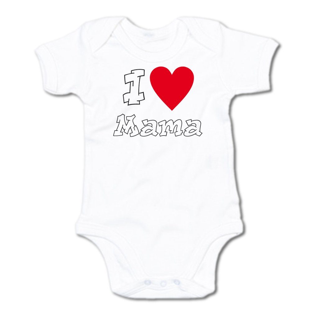 Kurzarmbody I love Mama