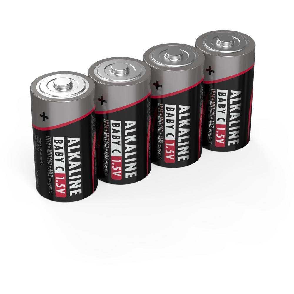 ANSMANN® Baby-Batterien, 4er Akku