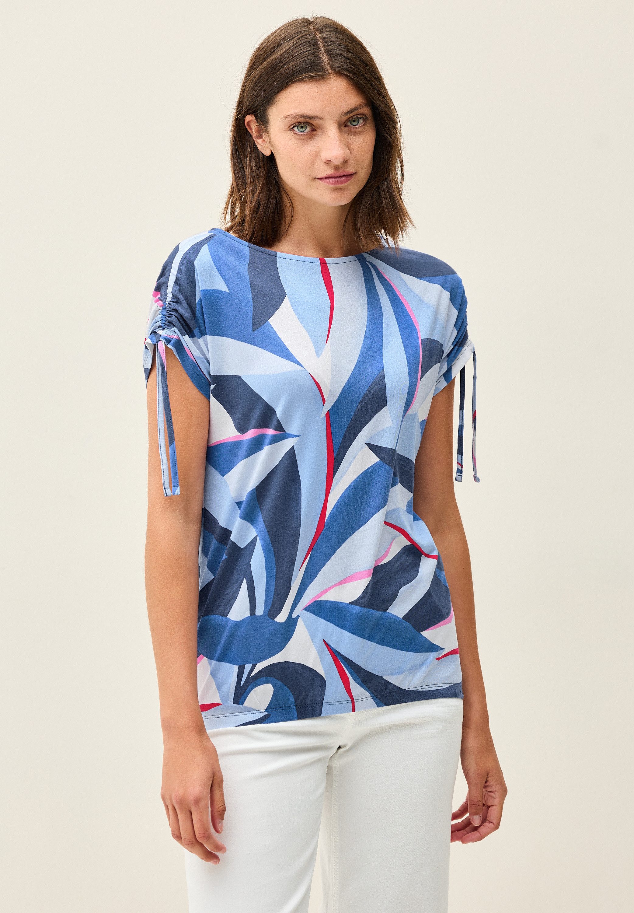 CECIL Print-Shirt mit Elastiksaum günstig online kaufen