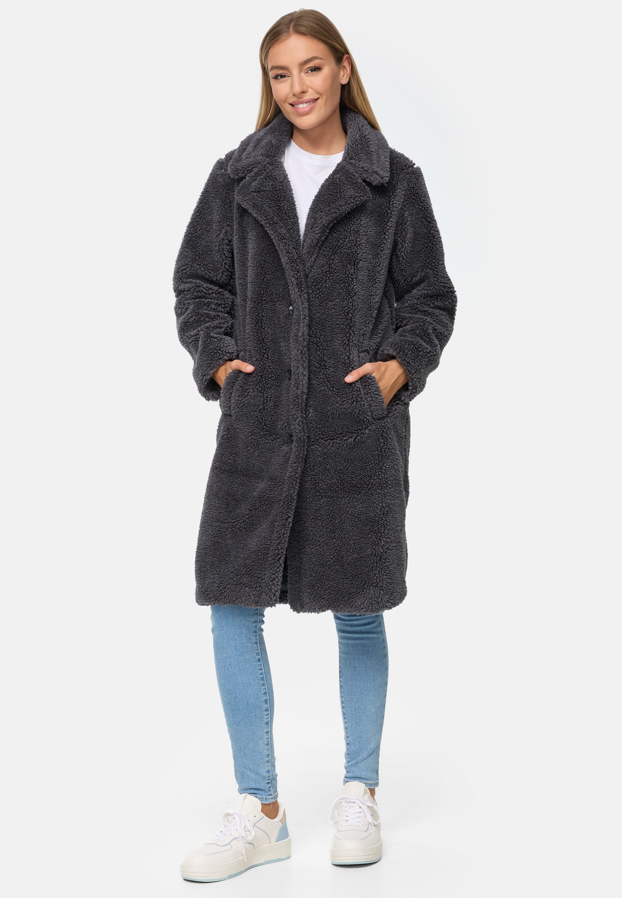Threadbare Wintermantel Bear (1-tlg) mit Reverskragen günstig online kaufen