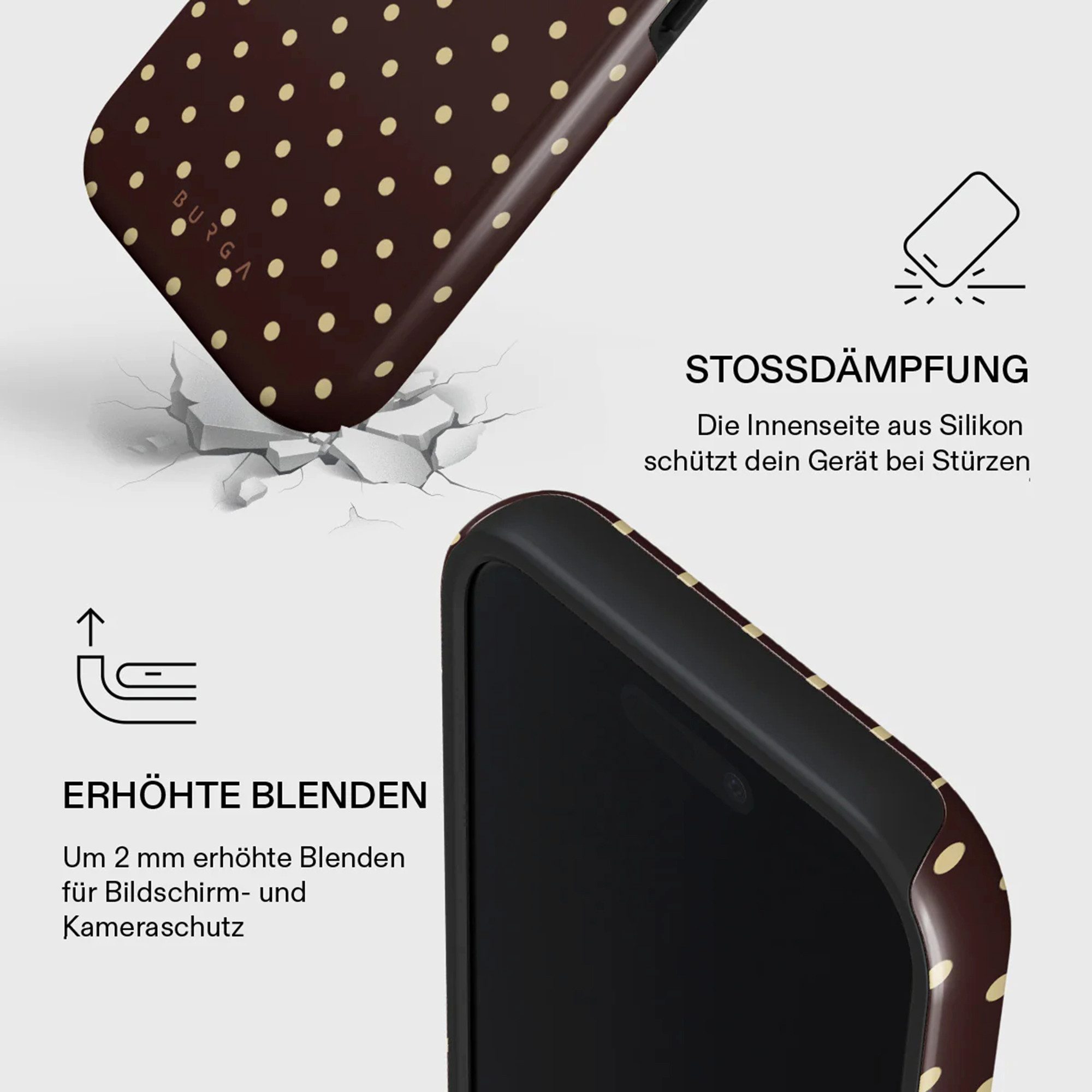 BURGA Backcover Burga Tough Back Cover MagSafe Apple iPhone 17 - Sorry Busy