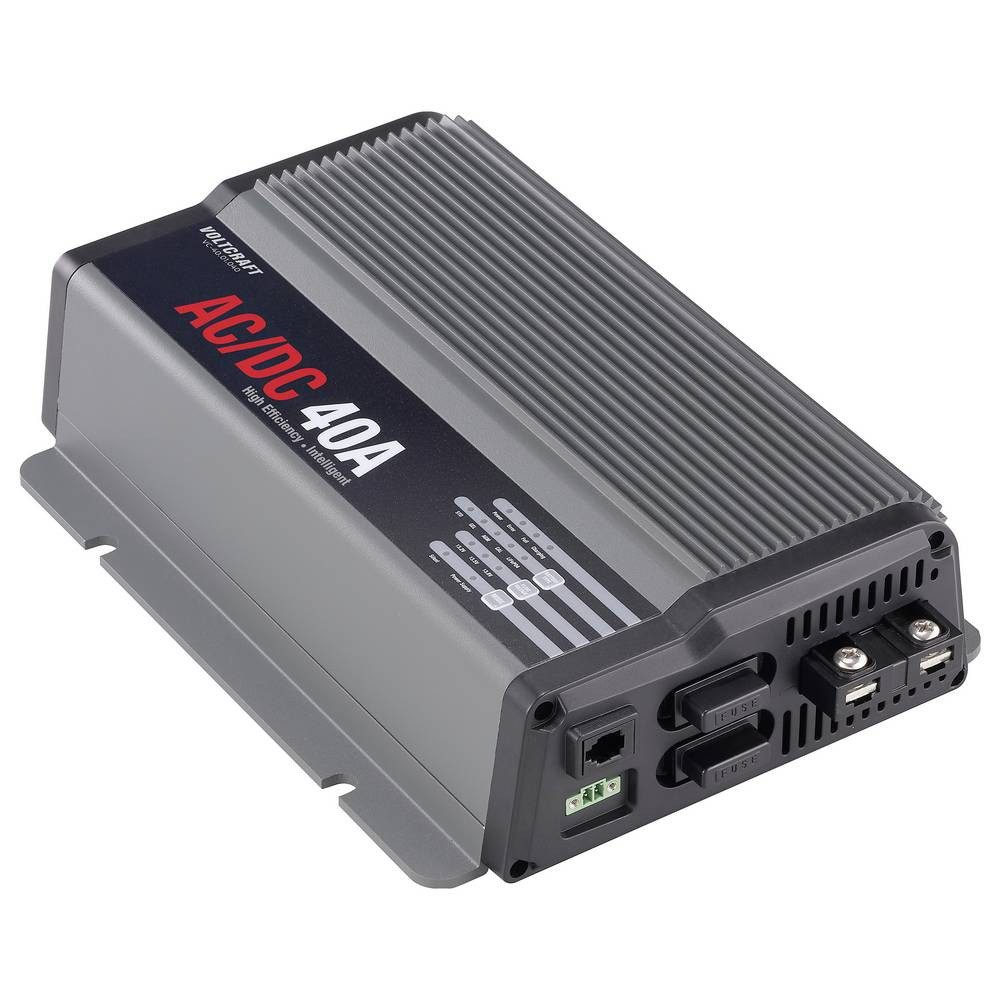 VOLTCRAFT VC-40.01.040 VC-16841730 Automatikladegerät 40 A Autobatterie-Ladegerät (Ladeüberwachung, verschiedene Ladeprogramme)