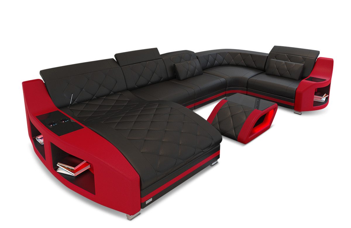 Sofa Dreams Wohnlandschaft Sofa Leder Swing günstig online kaufen