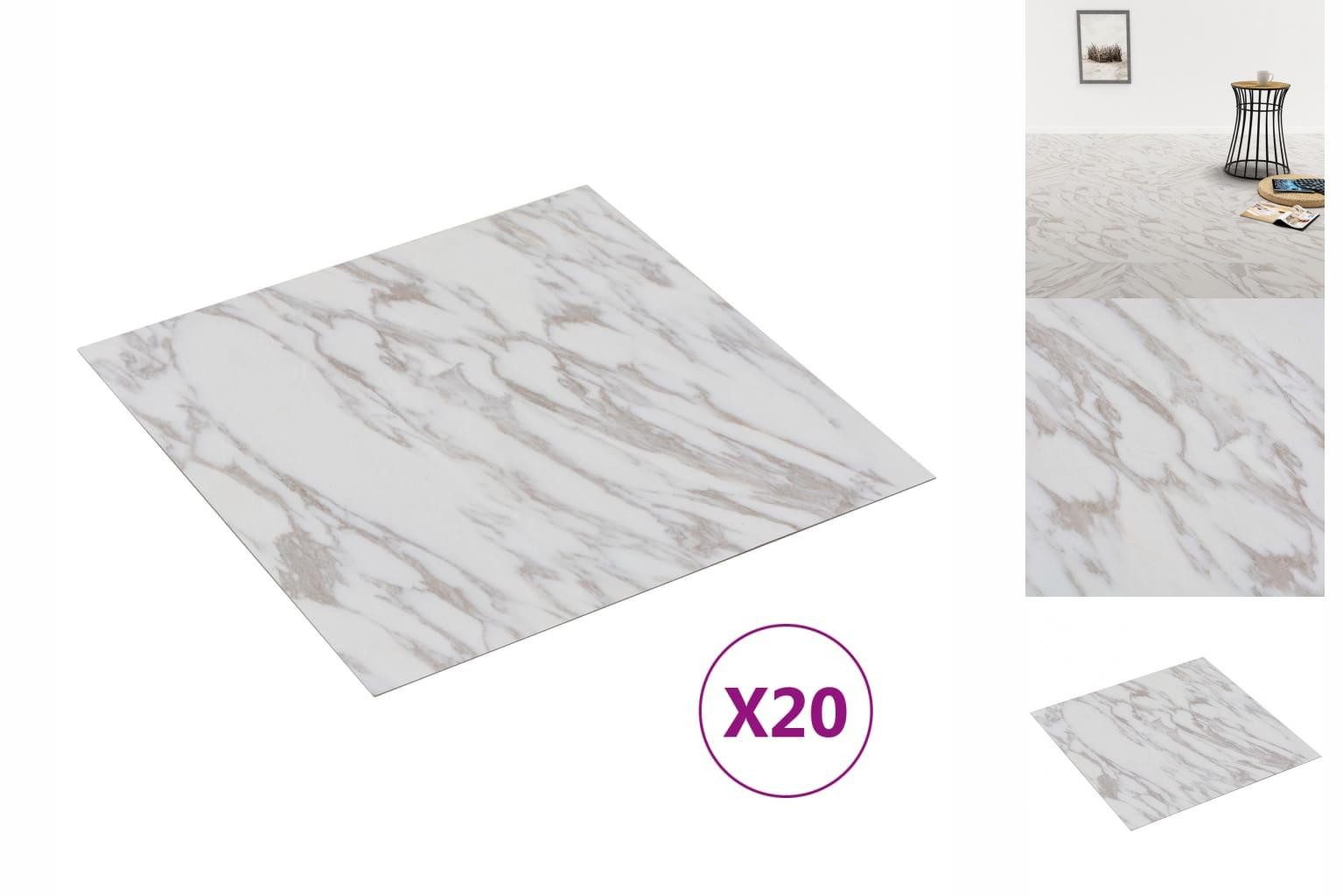 vidaXL Laminat PVC Laminatböden Selbstklebend Dielen Bodenbelag Boden Плитка 20 Stk