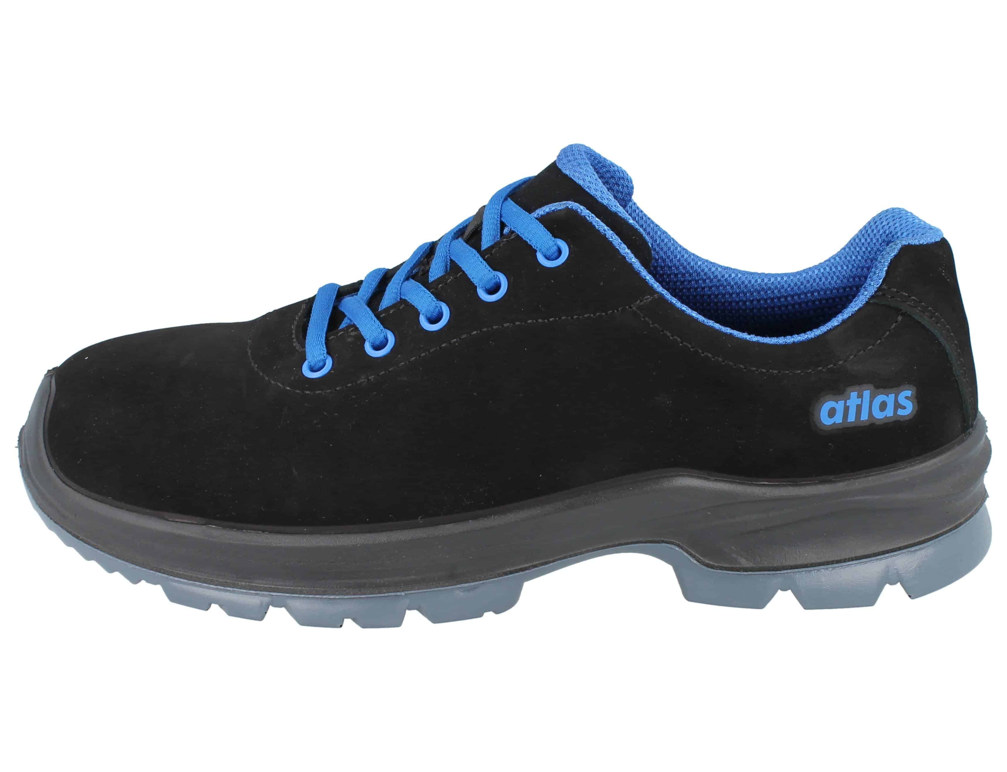 Atlas ATLAS SL 605 XP 2.0 blue S3 SRC ESD schwarz Weite 10 - Größe: 37 Sicherheitsschuh Wechselfußbett