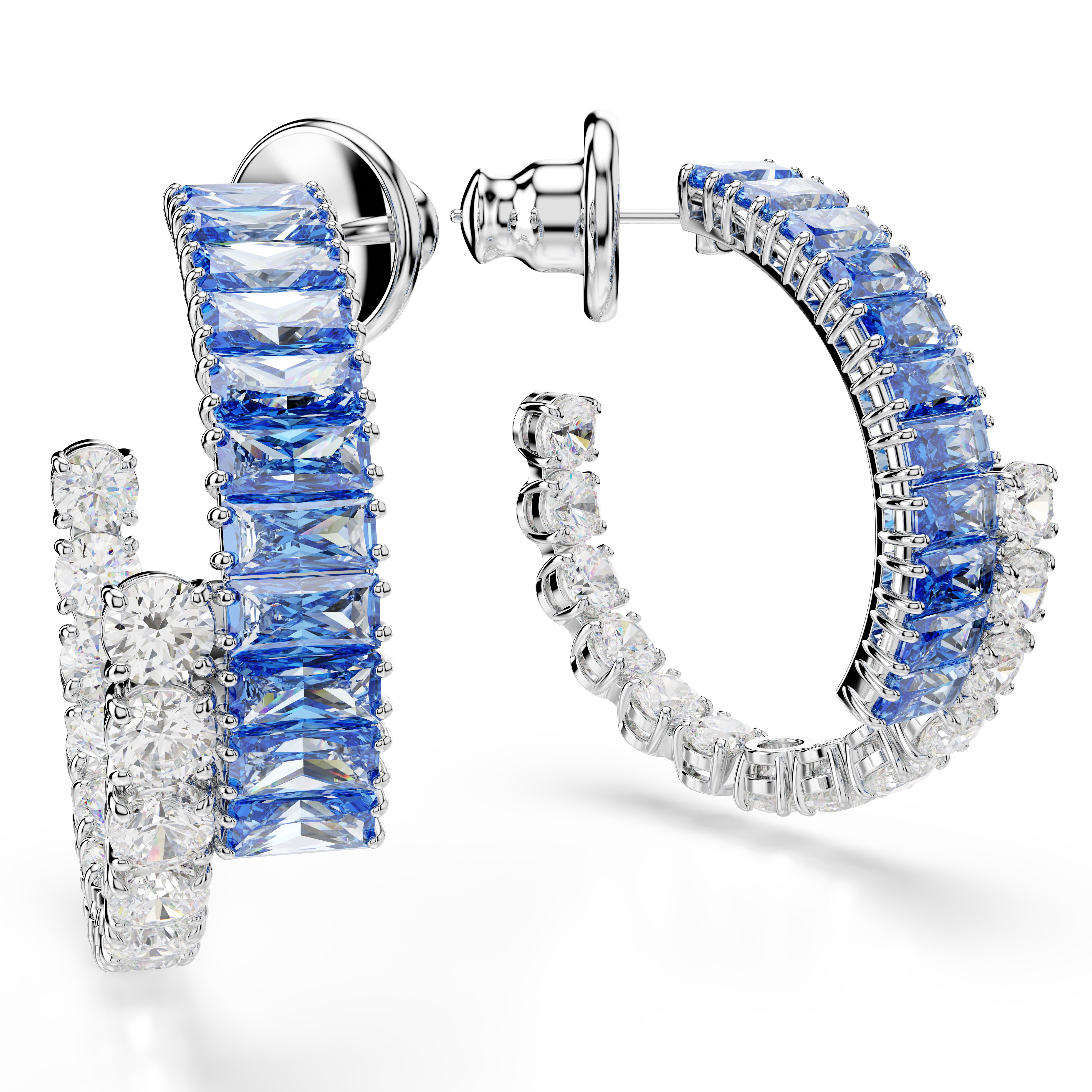 Swarovski Paar Серьги-кольца Schmuck Geschenk Matrix Серьги, mit Swarovski® Kristall, Swarovski® Zirkonia (synth)