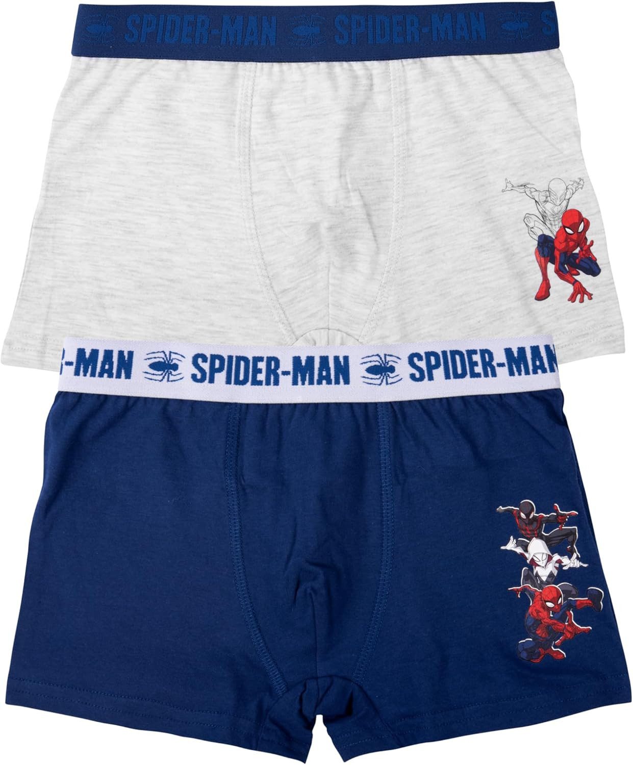 MARVEL Boxershorts für Jungen - Kinder Unterwäsche Unterhose Boxer 134/140 (2er Pack) (2-St)
