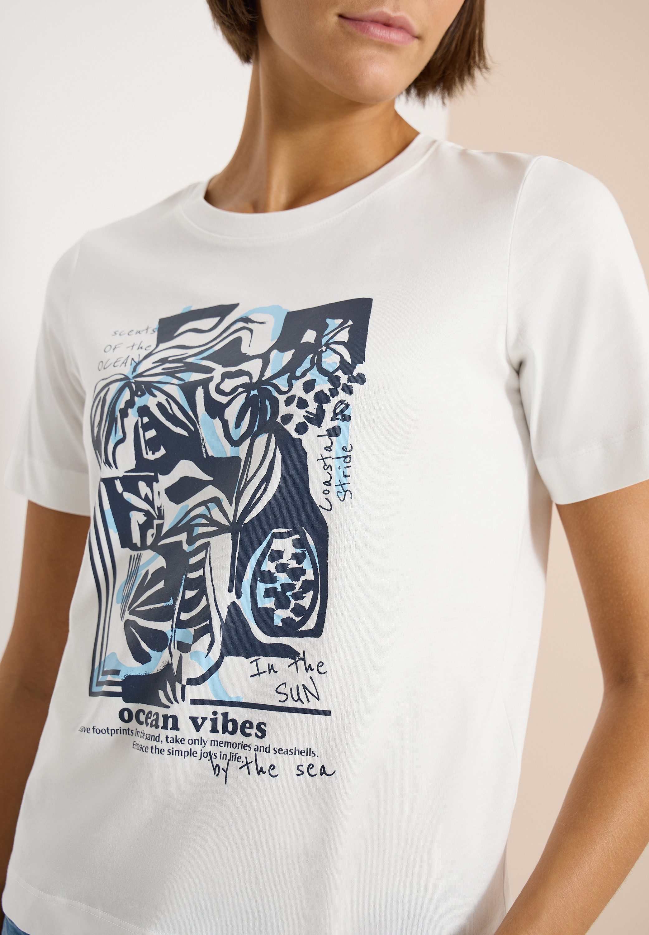CECIL T-Shirt Style Lea mit Print