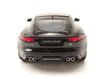 Welly Modellauto Jaguar F-Type Coupe 2015 schwarz Modellauto 1:24 Welly, Maßstab 1:24