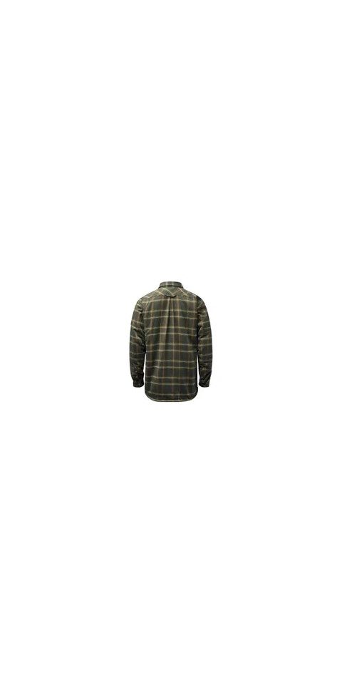 Pinewood Outdoorhemd Pile Overshirt D.GREEN/BRONZE