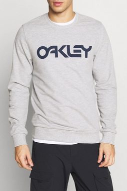 Oakley Sweatshirt OAKLEY B1B CREW NECK 472399 GREY PULLOVER SWEATSHIRT SWEATJACKE PULLI