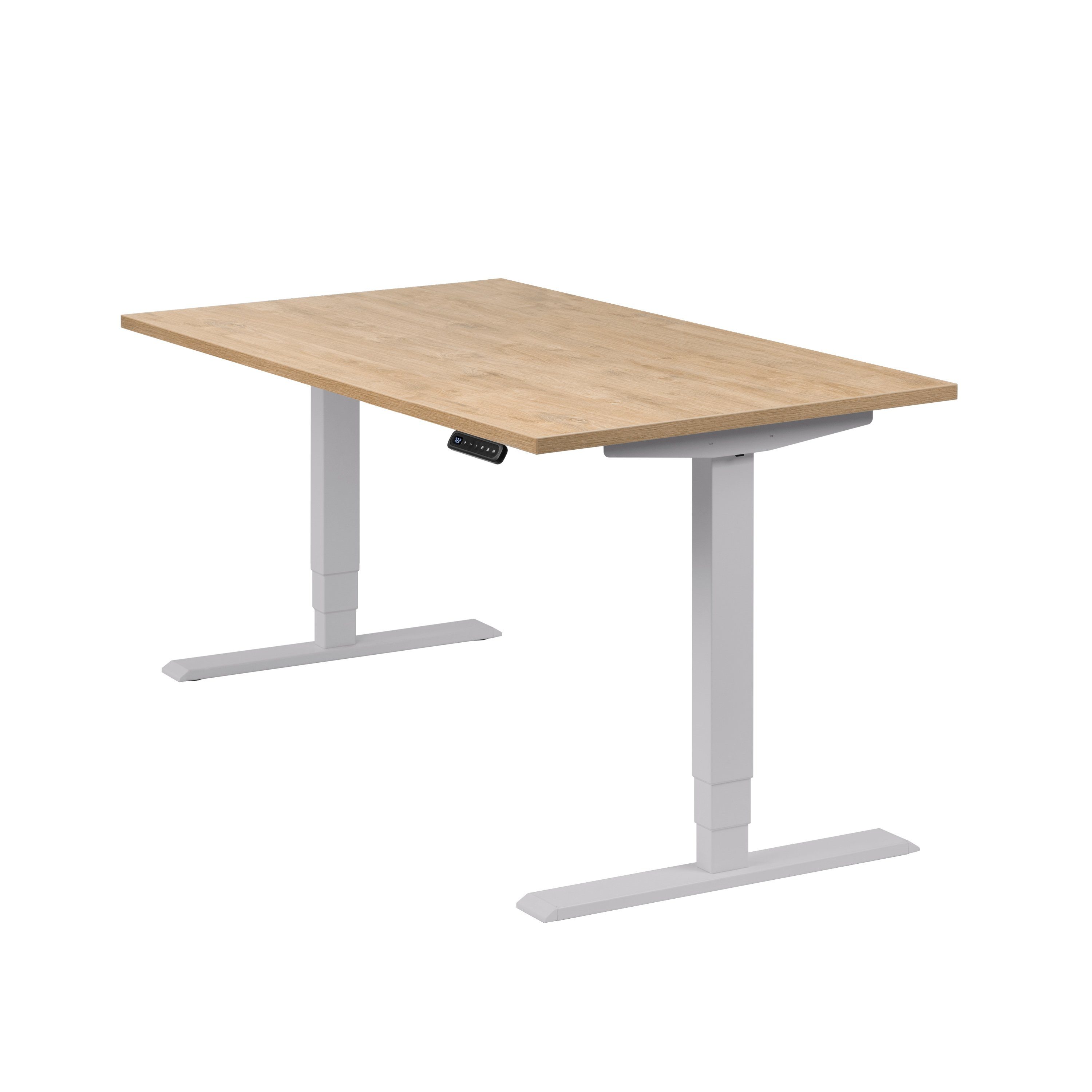 boho office® Schreibtisch Homedesk, Silber elektrisch günstig online kaufen