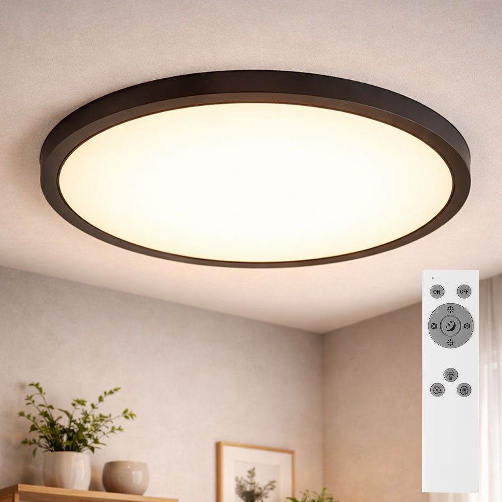 Briloner Leuchten LED Deckenleuchte, LED-Leuchtmittel fest verbaut, Kaltwei günstig online kaufen