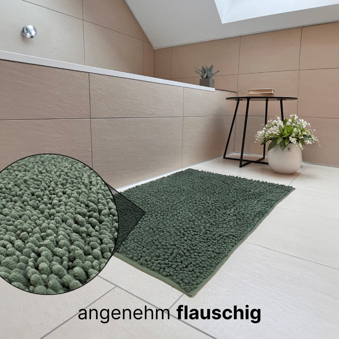 LIVINA HOME Badematte Badteppich rutschfeste Badematten, flauschiger und we günstig online kaufen