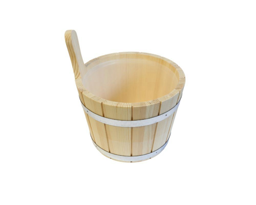 Blumenberg Aufgusstopf Blumenberg Sauna Aufgusskübel 5 L Nadelholz inkl. Einsatz