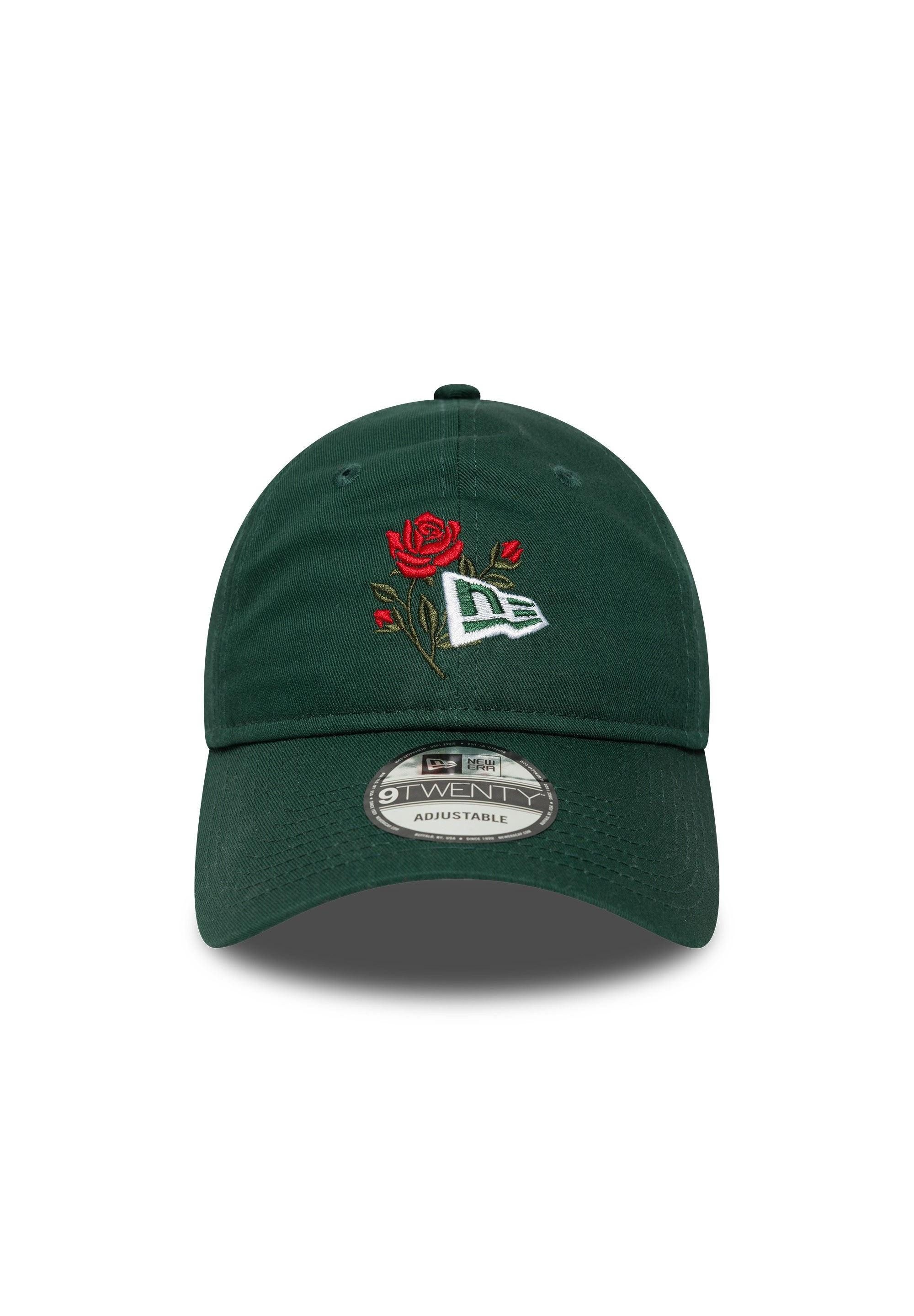 New Era Baseball Cap New Era NE Rose Icon Grün Verstellbare 9Twenty Cap New Era (1-St)