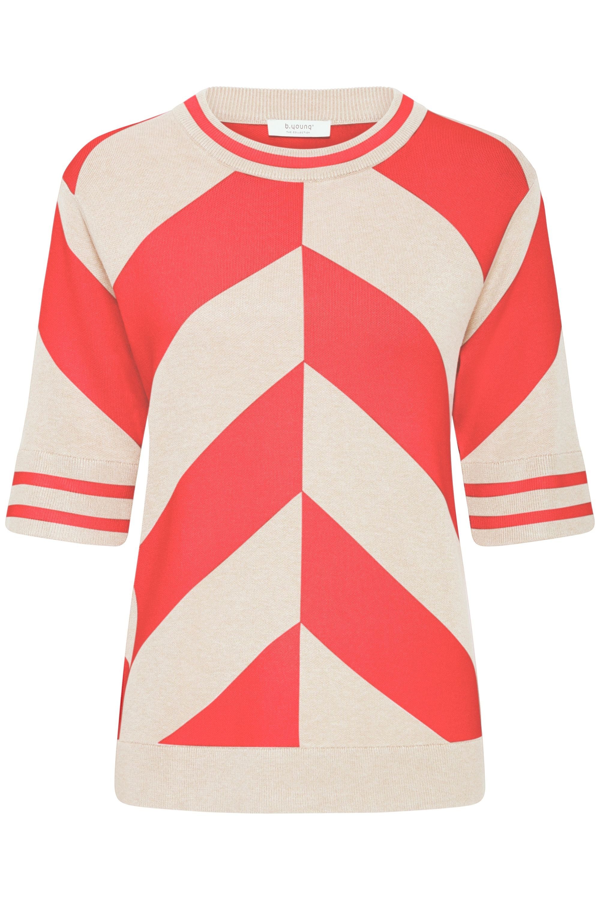 b.young Strickpullover BYMMMORLA SS GEOMETRIC modisches günstig online kaufen
