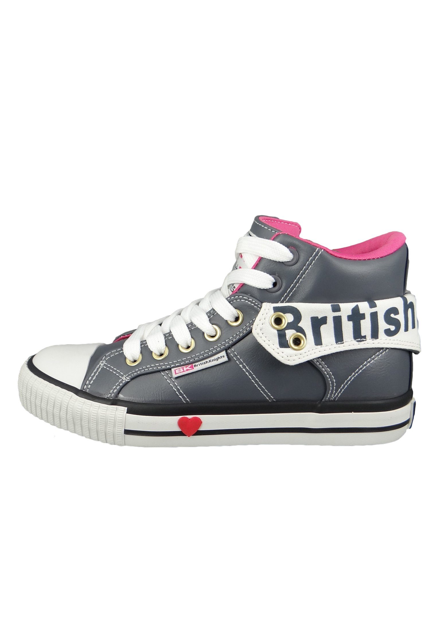 British Knights B46-3701-01 Roco DK Grey Fuchsia Sneaker