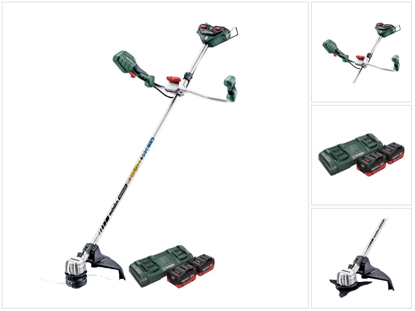 metabo Benzin-Motorsense FSB 36-18 LTX BL 40 Akku Freischneider 36 V (2x 18 V) Zweihandgriff