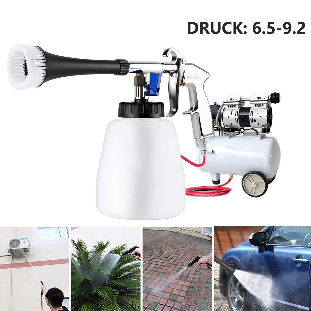 OSTWOLKE Druckluftgeräte-Set Druckluft Reinigungspistole Druckluft Innenreiniger mit Tornado Effekt, 1-tlg.
