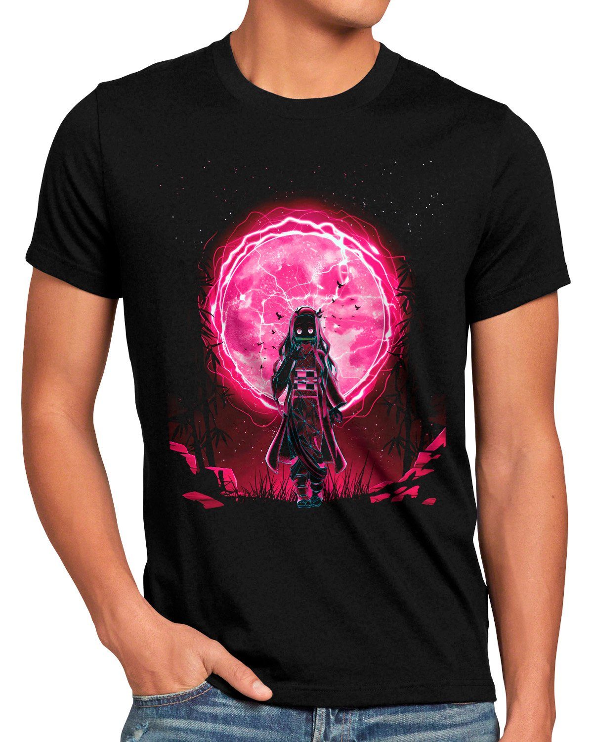 style3 T-Shirt Nezuko Kimetsu demon slayer günstig online kaufen