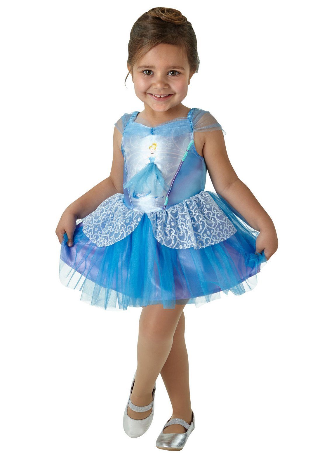 Kostüm Disney Prinzessin Cinderella Ballerinakleid für Ki