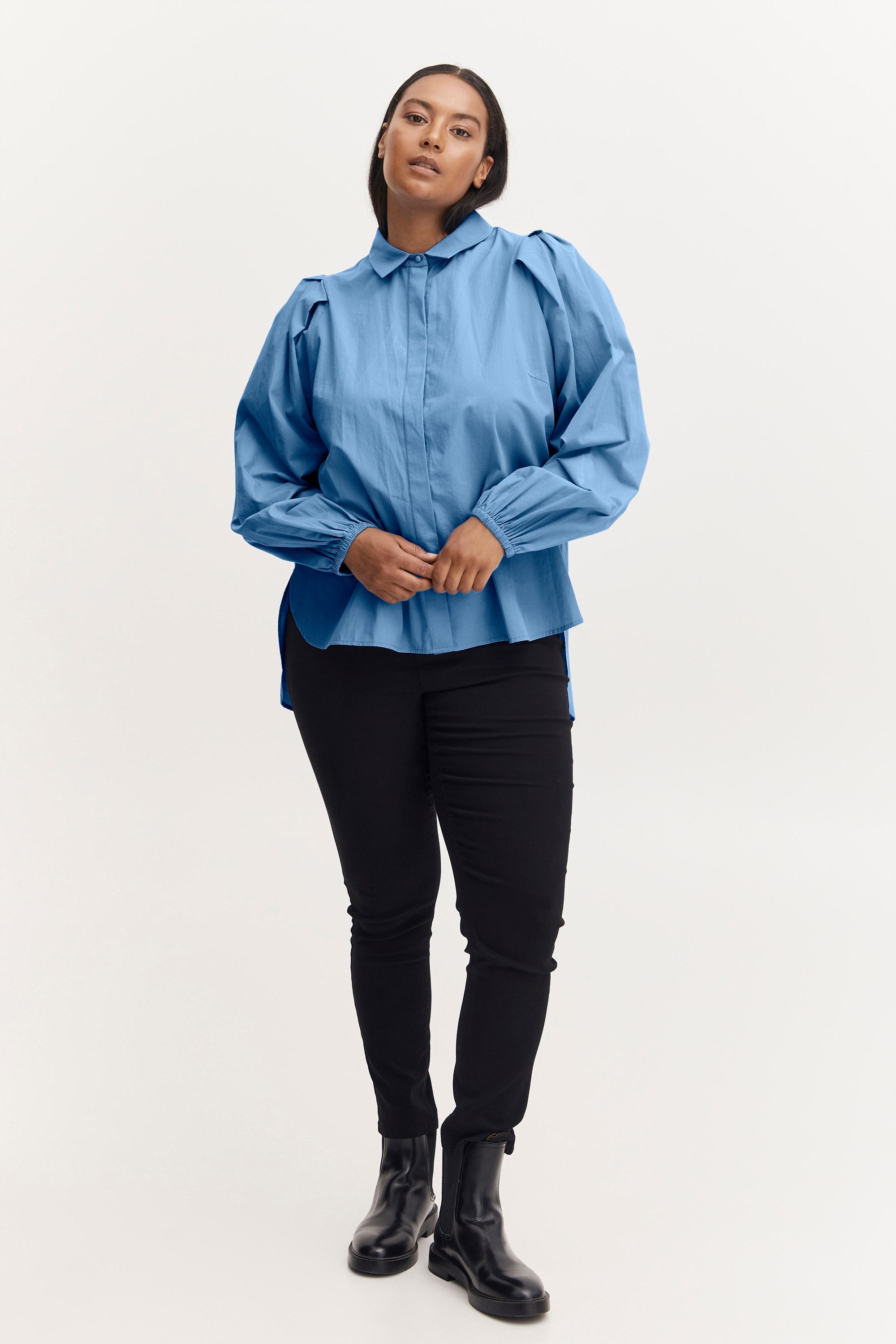 fransa Langarmbluse FPHallie