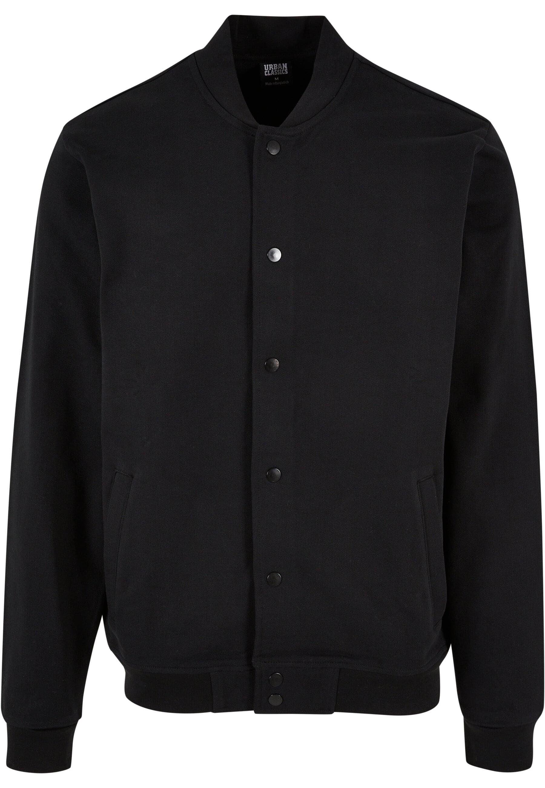 URBAN CLASSICS Collegejacke Herren Ultra Heavy Solid College Jacket (1-St) black