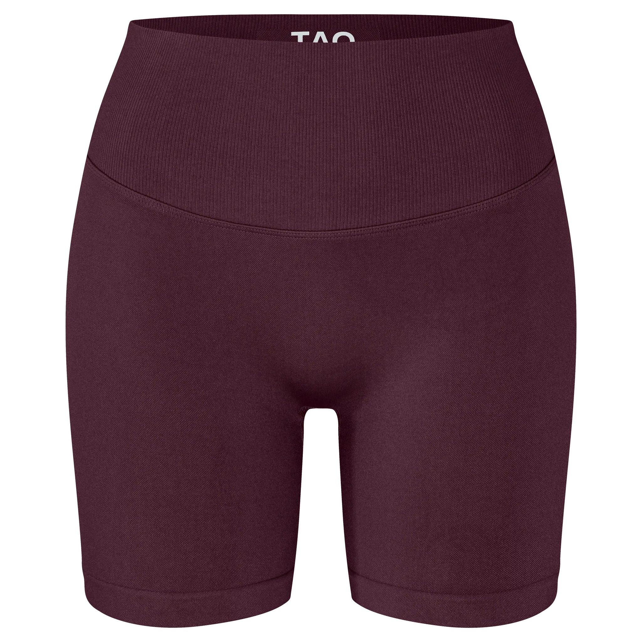 TAO Yogashorts PURE Sporty Leggings Short Optimal für Yoga, Pilates, Fitness und Freizeit
