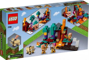 LEGO® Konstruktionsspielsteine LEGO® Minecraft™ - Der Wirrwald, (Set, 287 St)