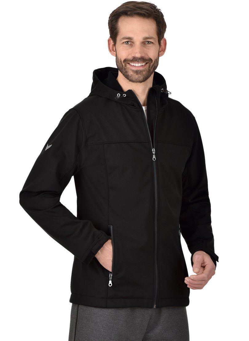 Softshelljacke TRIGEMA Klassische Softshell–Kapuzenjacke