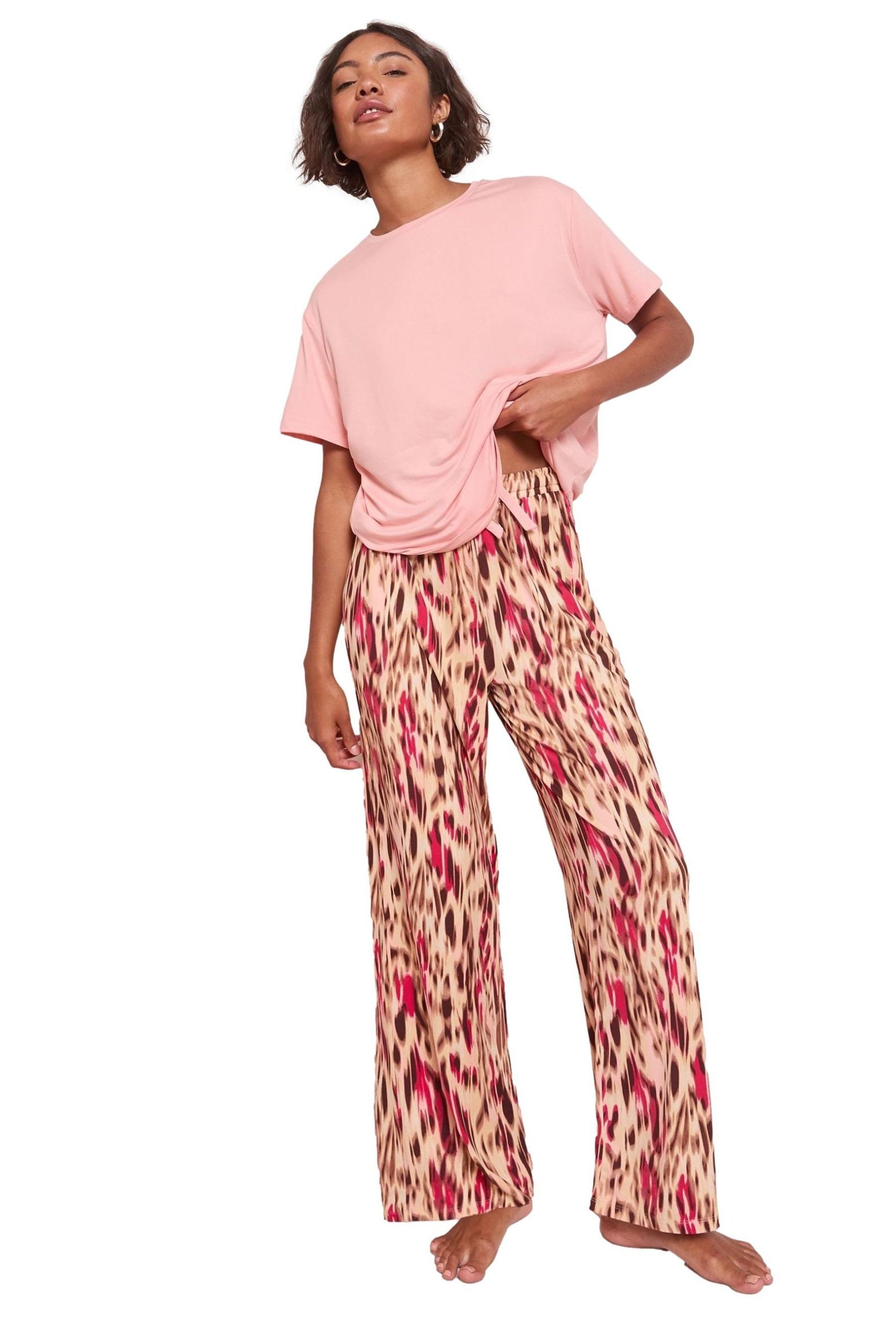 Friends Like These Pyjama Friends Like Thise Schlafanzug mit weitem Bein (2 günstig online kaufen