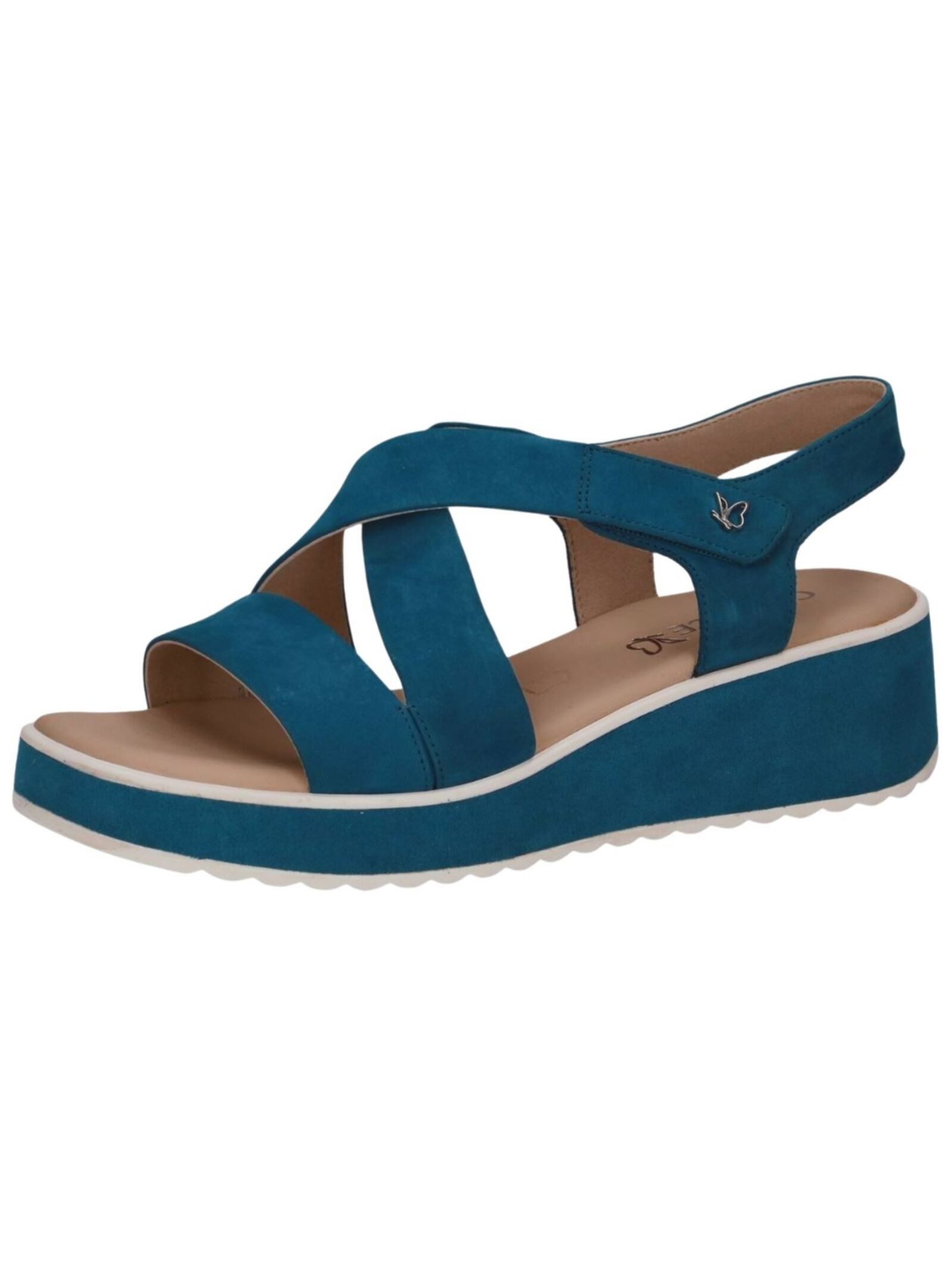 Caprice Sandalen Nubukleder Keilsandalette günstig online kaufen