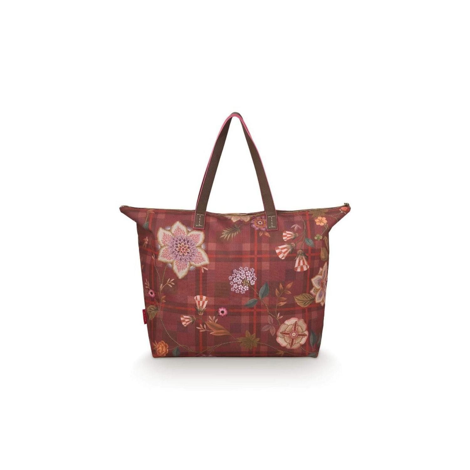 PiP Studio Reisetasche Tragetasche Tilda Flores Felices Red