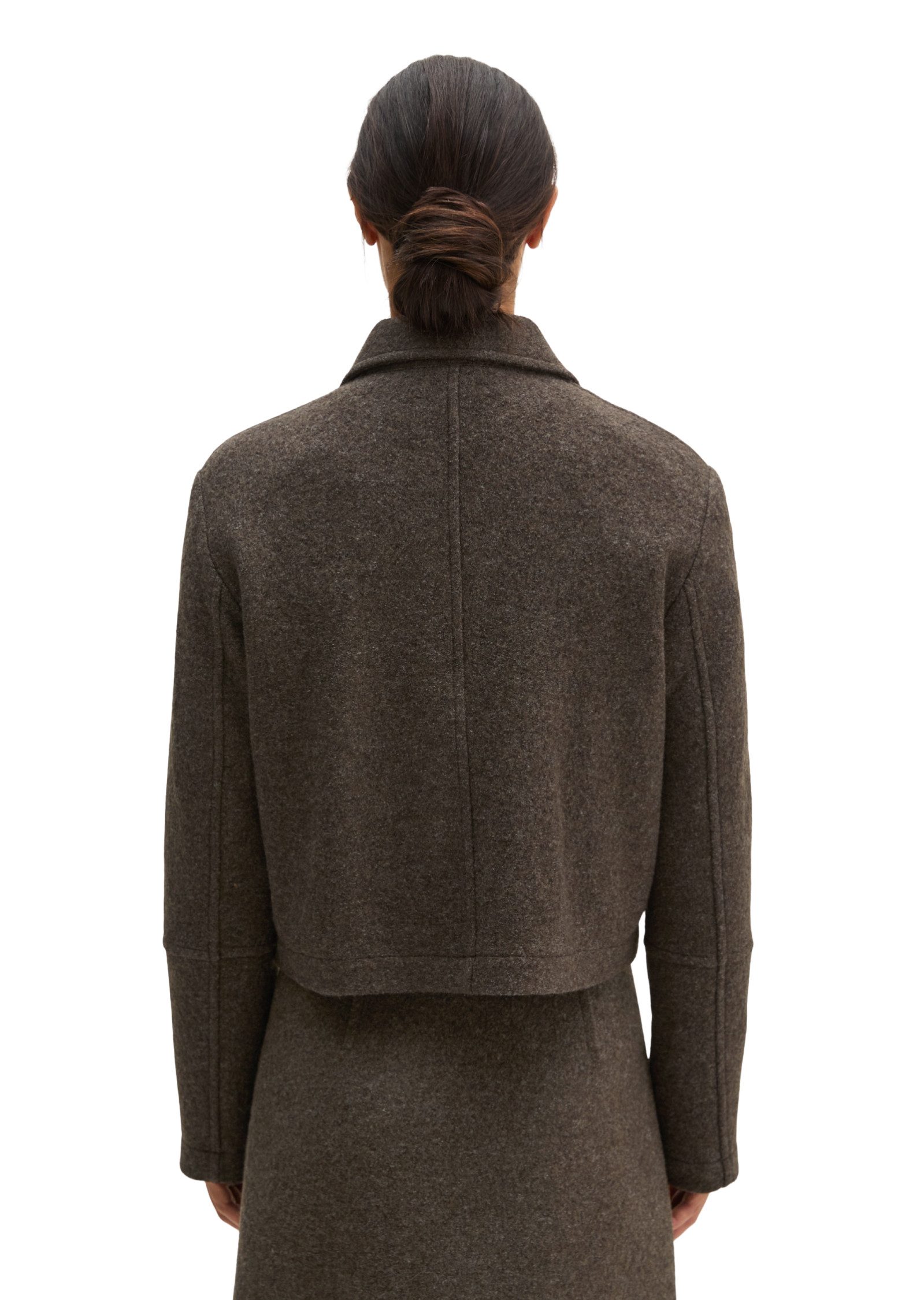 Marc O'Polo Kurzjacke aus Boiled Wool Melange – Bild 3 von 5