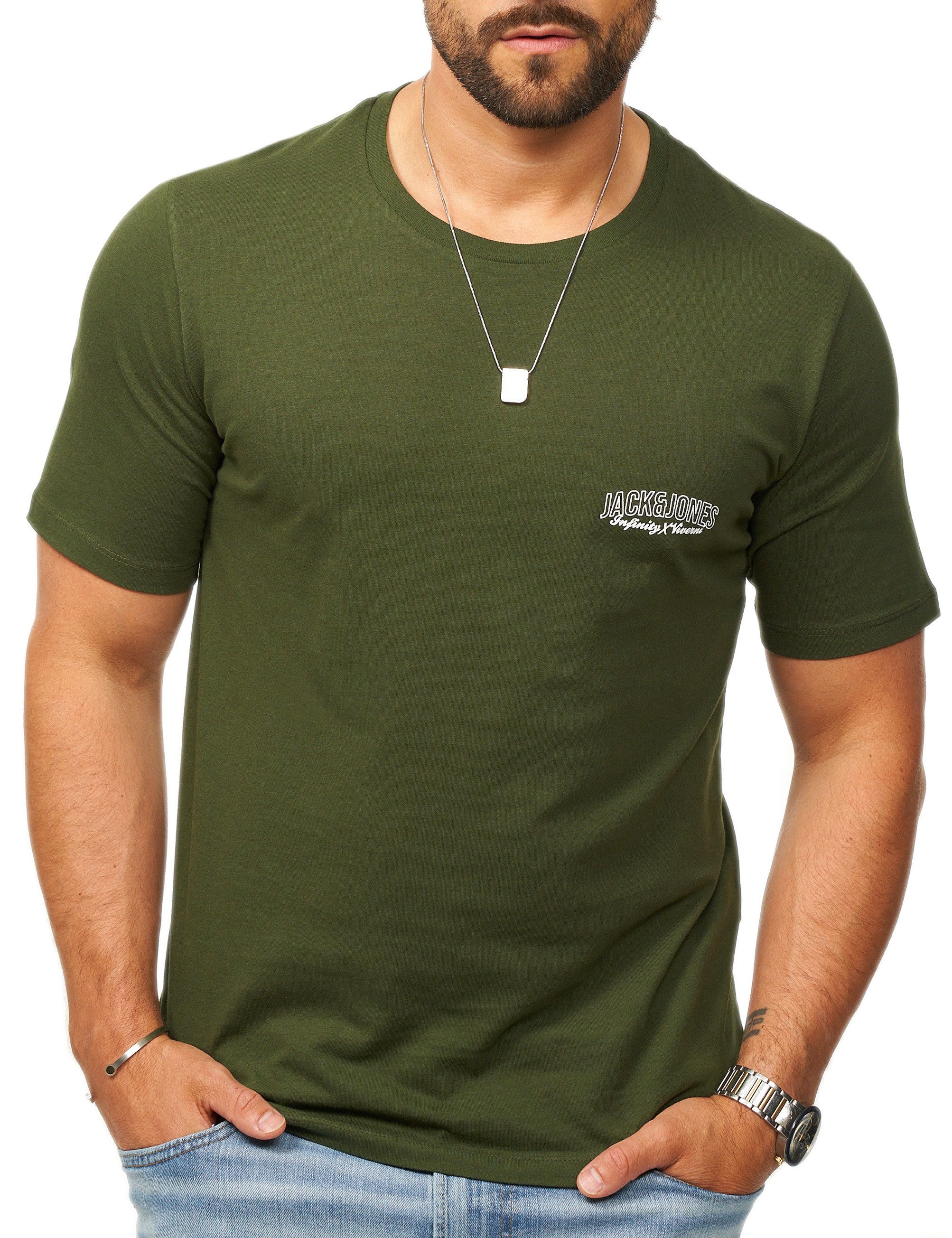 Jack & Jones T-Shirt ETERNITY TEE CREW NECK MIT RUNDHALSAUSSCHNITT Herren K günstig online kaufen