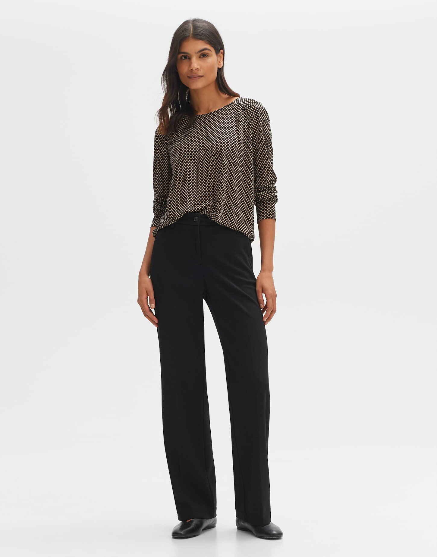 OPUS Langarmshirt Sutha aop