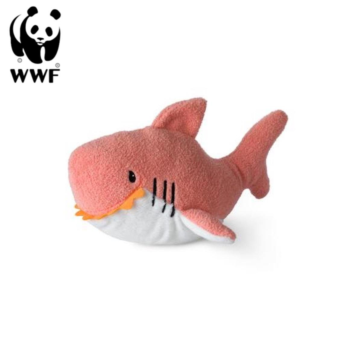 WWF Kuscheltier WWF Cub Club - Steve der Hai (pink, 20cm), liegend