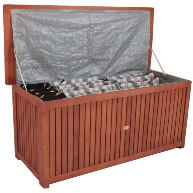 Garden Pleasure Auflagenbox „Auflagenbox Garten Box Truhe Auflagen Kissenbox Akazie Holz“