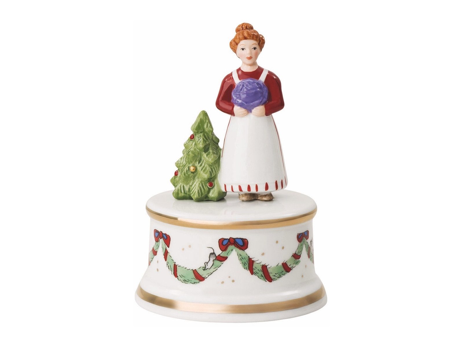 Rosenthal Weihnachtsfigur 2026 Weihnachtsschmaus Spieluhr klein