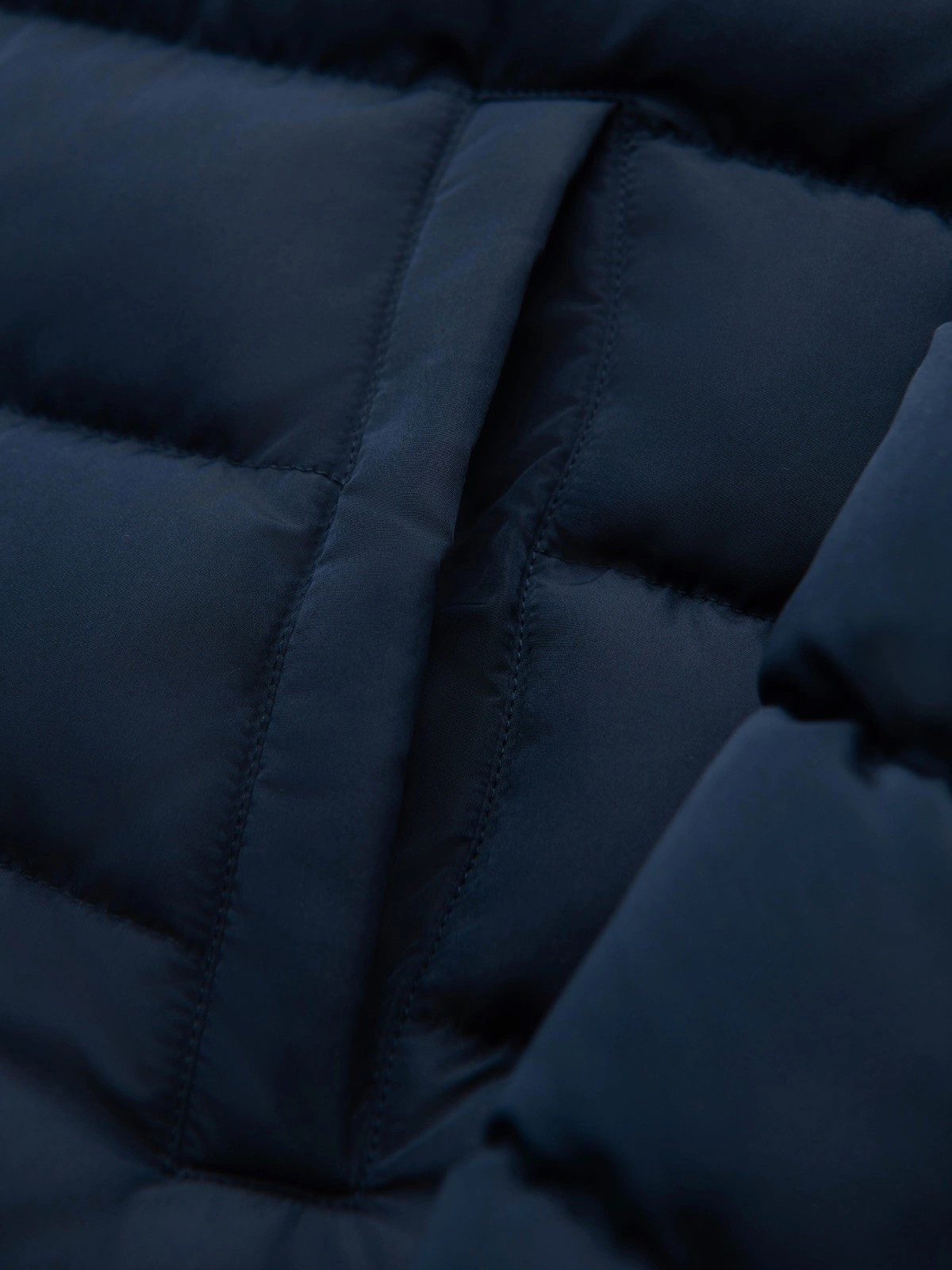 Steppjacke Gesteppte Herrenjacke mit Stehkragen