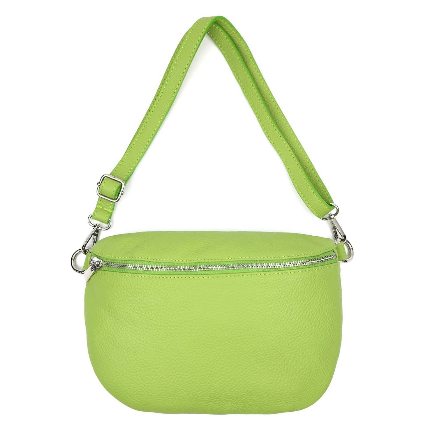 ITALYSHOP24 Bauchtasche Damen Leder Gürteltasche Hüfttasche günstig online kaufen